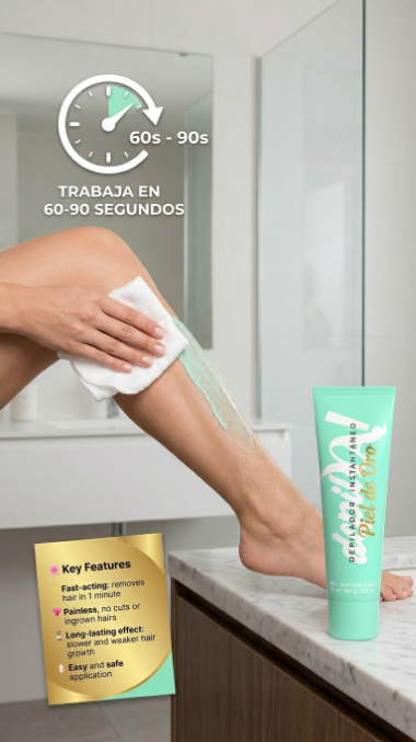 ✨ DepilYA! Piel de Oro – Depilación rápida, sin dolor y efectiva