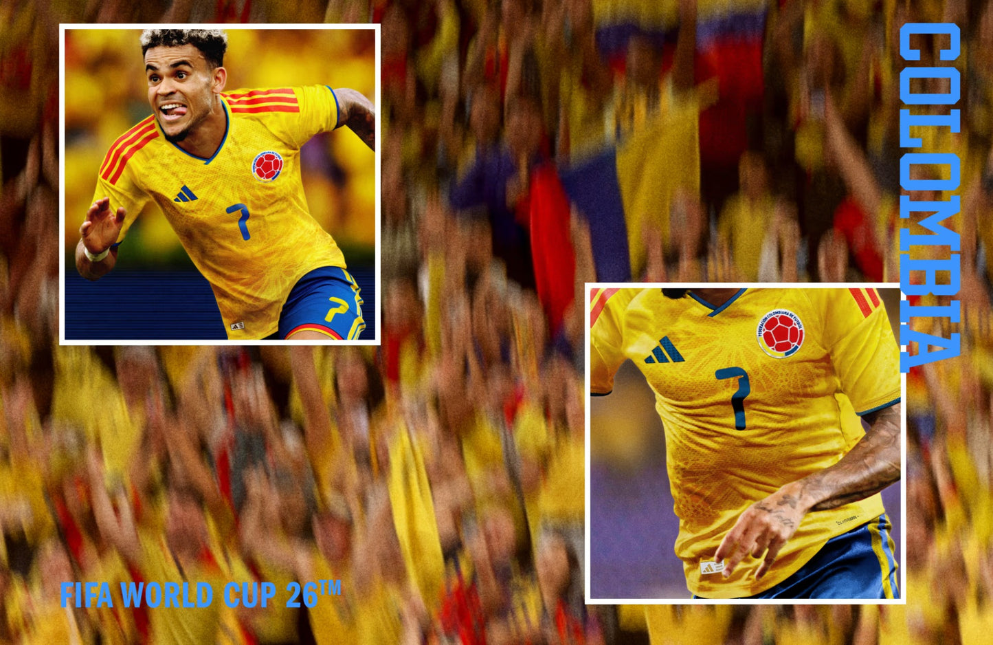 CAMISETA SELECCION COLOMBIA 2026 + OBSEQUIO TROMPETA⚽