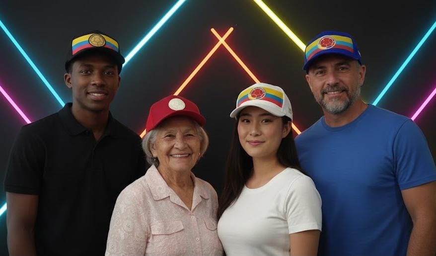 🧢 Gorra Tricolor Colombia – Para el Hincha de Corazón 🇨🇴